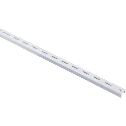 Knape & Vogt 80 Series 48 In. White Steel Adjustable Shelf Standard