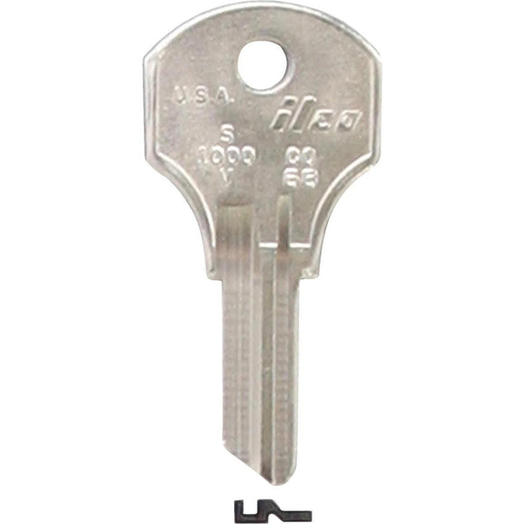 ILCO Corbin Nickel Plated File Cabinet Key, CO68 (10-Pack)