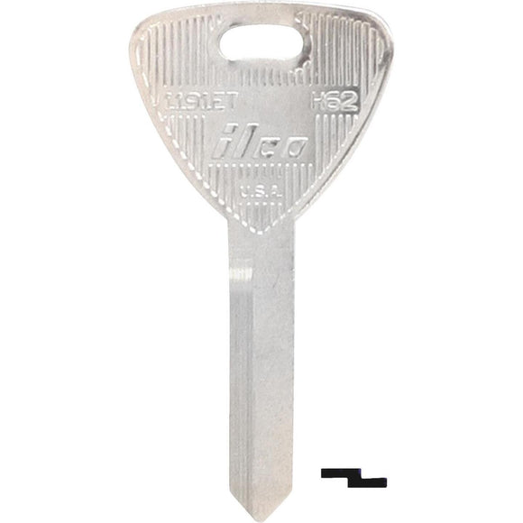 ILCO Ford Nickel Plated Automotive Key, H62 (10-Pack)