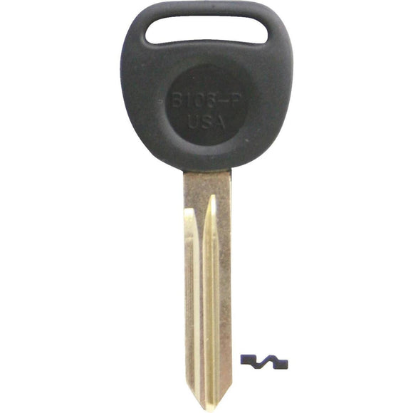 ILCO GM Nickel Plated Automotive Key, B106P (5-Pack)