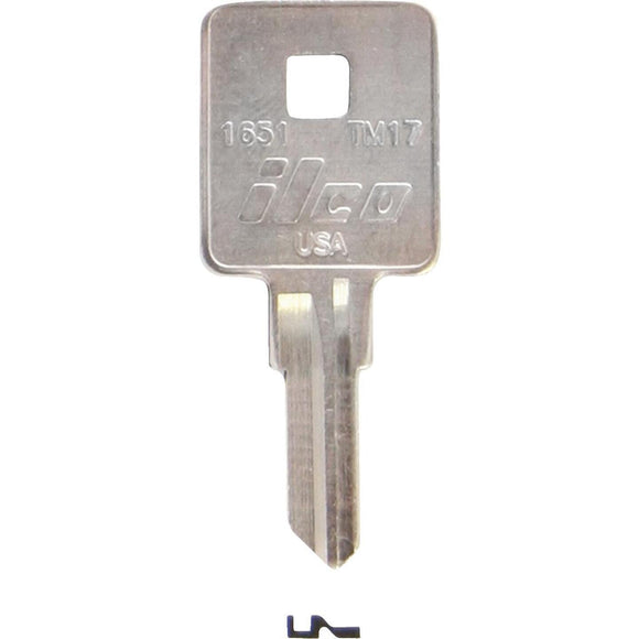 ILCO Trimark Nickel Plated Toolbox Key, TM17 (10-Pack)
