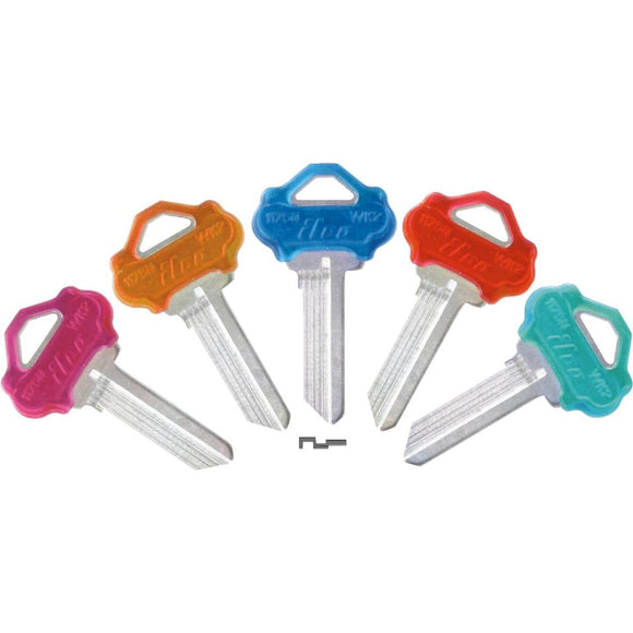 ILCO Weslock Assorted Design Decorative House Key, WK2PC (5-Pack)