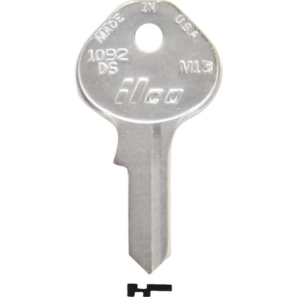 ILCO Master Nickel Plated Padlock Key, M13 (10-Pack)