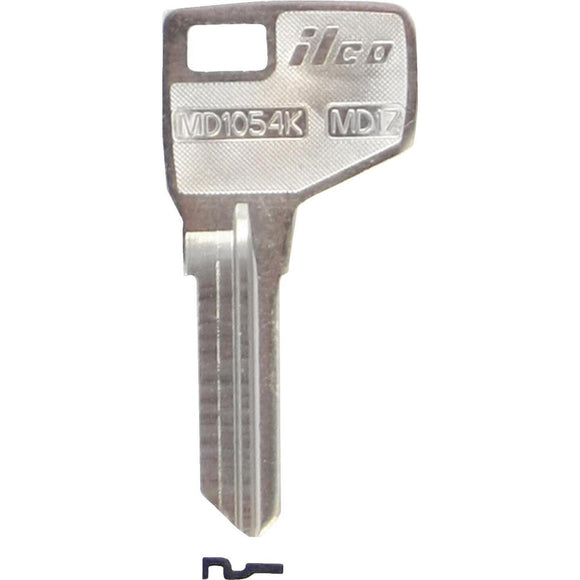 ILCO Master Nickel Plated Padlock Key, MD17 (10-Pack)