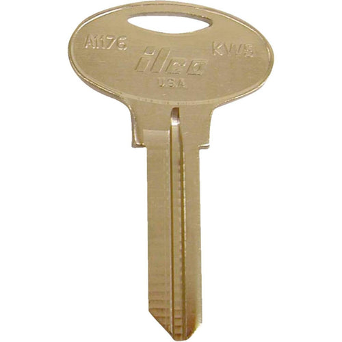 ILCO Kwikset Nickel Plated House Key, KW5 (10-Pack)