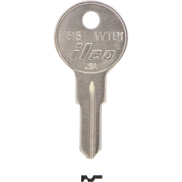 ILCO Wright Nickel Plated Storm Door Key, WTP1 (10-Pack)