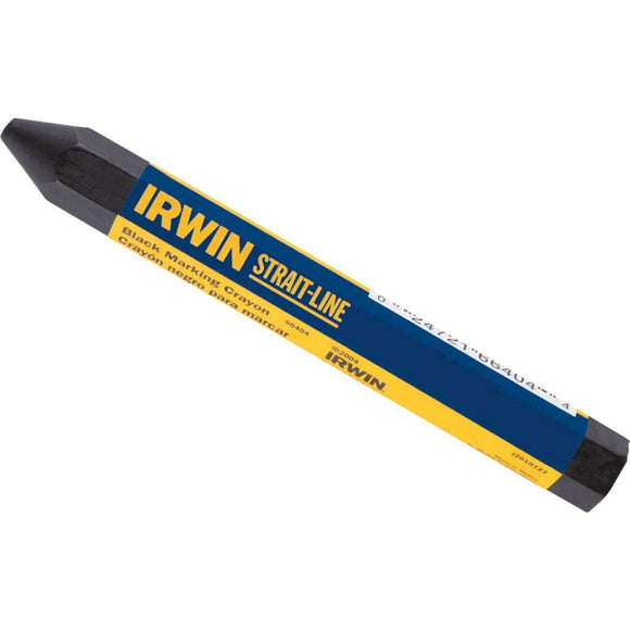 Irwin Strait-Line Black Lumber Crayon