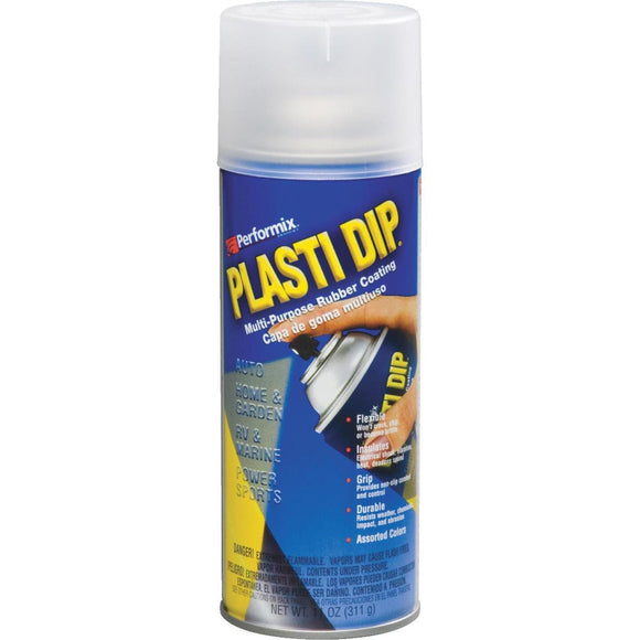 Performix Plasti Dip Clear 11 Oz Aerosol Rubber Coating Rubber Coating Spray Paint