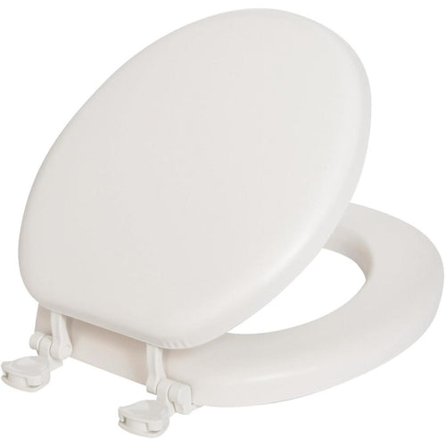 Mayfair Round Closed Front Premium Soft White Toilet Seat