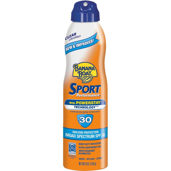Banana Boat 6 Oz. Ultra Sport SPF 30 Sunscreen Spray