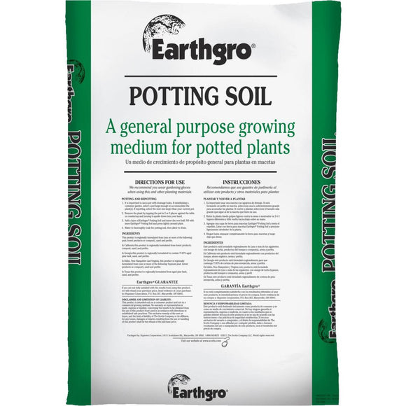 Earthgro 1 Cu. Ft. 52 Lb. All Purpose Indoor & Outdoor Plants Potting Soil