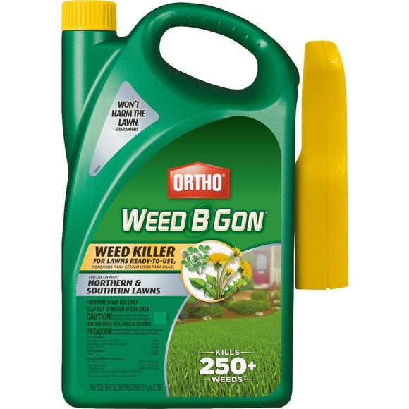 Ortho Weed-B-Gon 1 Gal. Ready To Use Trigger Spray Weed Killer For Lawns