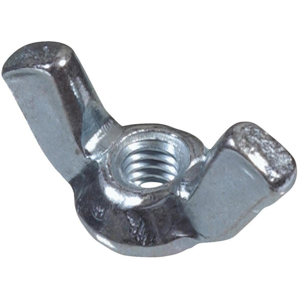 Hillman #8 32 tpi Cold Forged Zinc Wing Nut (100 Ct.)