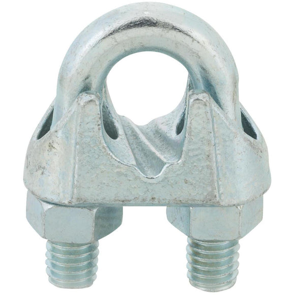 Campbell 1/2 In. Galvanized Iron Cable Clip