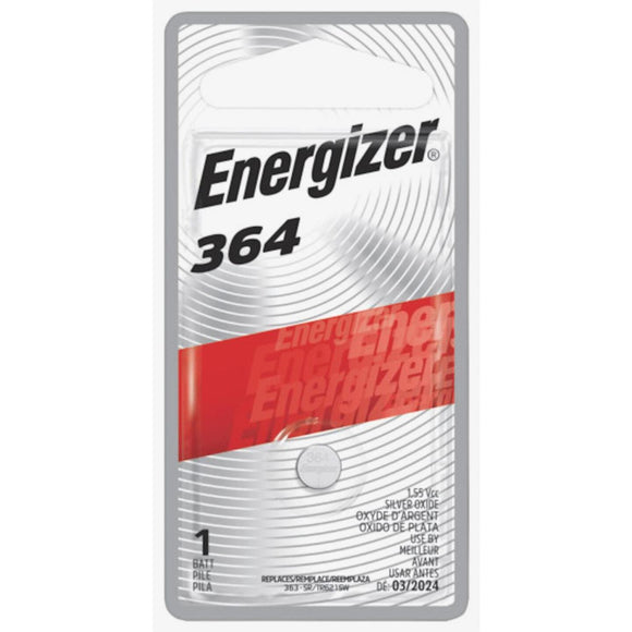 Energizer 364 Silver Oxide Button Cell Battery
