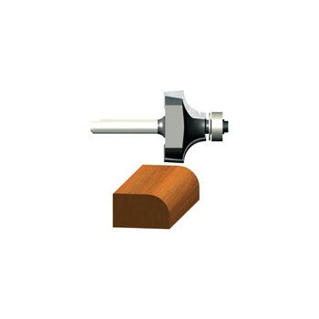 Bosch/Vermont American 23134 Roundover and Beading Router Bit - 1.25 x 21/32 x 2.31 inch