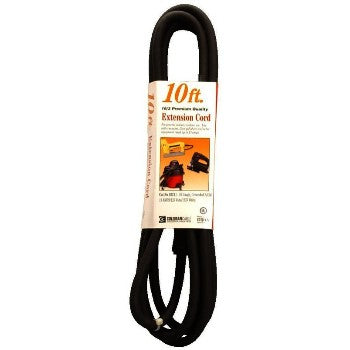 Coleman Cable 2211SW8808 02211 16/3 10 Black Ext Cord