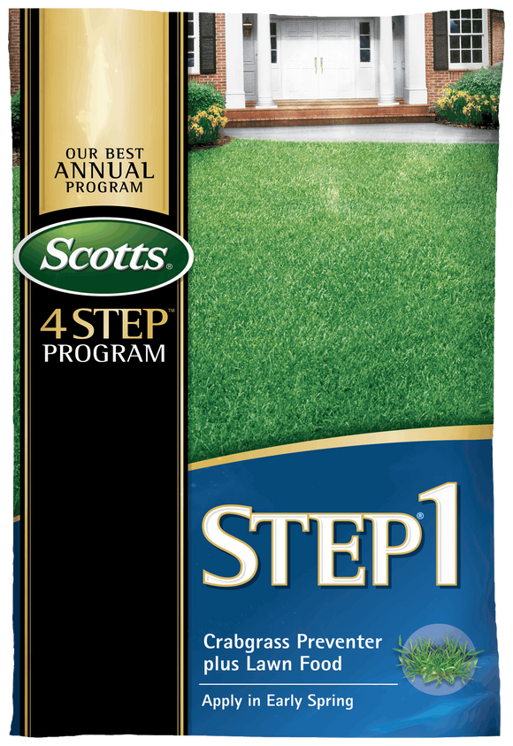 Scotts® STEP® 1 - Crabgrass Preventer Plus Lawn Food