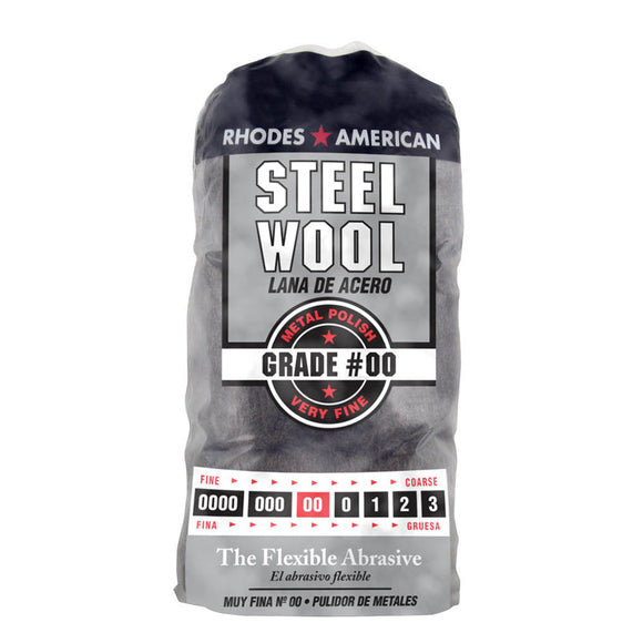 Homax® Steel Wool, Very Fine, Grade #00