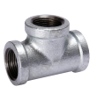 B & K Industries 2-Way Reducing Tee 150# Malleable Iron Threaded Fittings 1 X 1/2 in. Galvanized